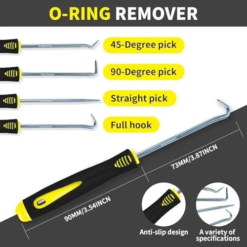 ZDBB Viton O Ring Kit 386 Pcs Metric 30 Sizes | High Temp & Chemical Resistant Assortment for Plumbing & Automotive thumbnail 6