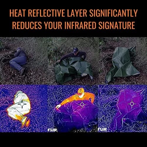 Arcturus All-Weather Outdoor Survival Blanket 60x82in (152cm x 208cm) | Thermal Emergency Blanket with Grommets thumbnail 6