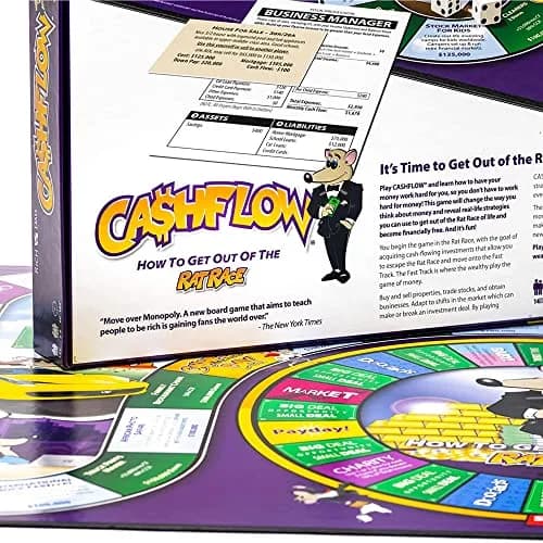 Rich Dad How To Get Out Of The Rat Race Board Game Set Adult & Kid Version | Educational Financial Literacy Learning Game for Ages 6+ (2-Pack) thumbnail 9