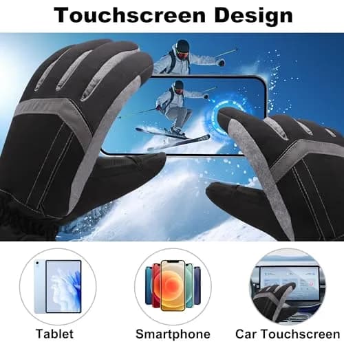 Magnolia Heated Gloves for Men Women | Battery Powered Electric Hand Warmers for Cold Weather thumbnail 3