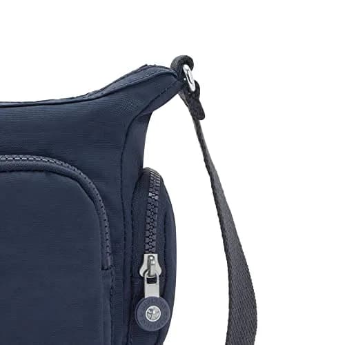Kipling Gabbie Mini Crossbody Bag Blue Bleu 2 21.6 cm (8.5 in) x 27 cm (10.6 in) x 7.6 cm (3 in) | Water Resistant Organizational Pockets thumbnail 7
