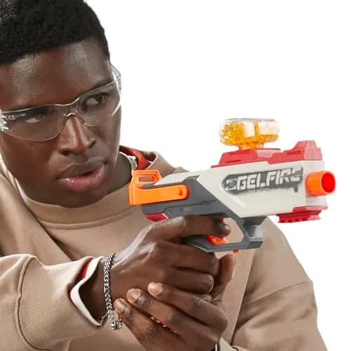 Nerf Pro Gelfire Legion Spring Action Blaster 130 Hopper | 5000 Rounds, Protective Eyewear, Slam Fire, Ages 14+ thumbnail 2