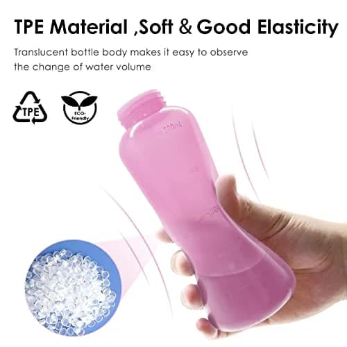 RUFCRIL Peri Bottle Postpartum 500ml | Boilable TPE, Travel Bag, Feminine & Baby Care thumbnail 2