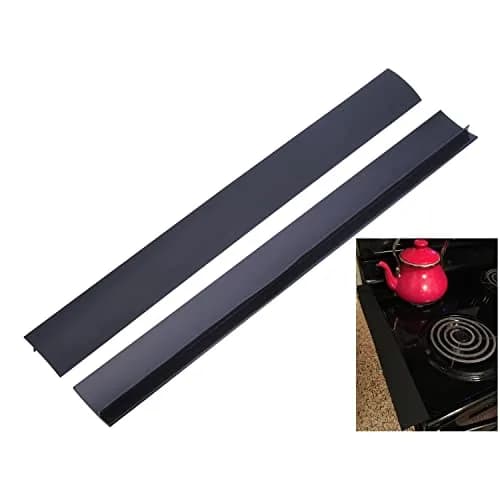 REEDTOCK Stove Gap Covers (2 Pack) 63.5 cm (25 Inches) | Easy Clean Silicone Filler for Counters and Stovetops thumbnail 1