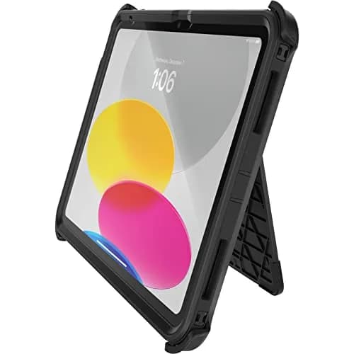 OtterBox Defender Series Case for iPad 10th Gen & A16 - Black | Rugged Drop Protection with Kickstand thumbnail 6