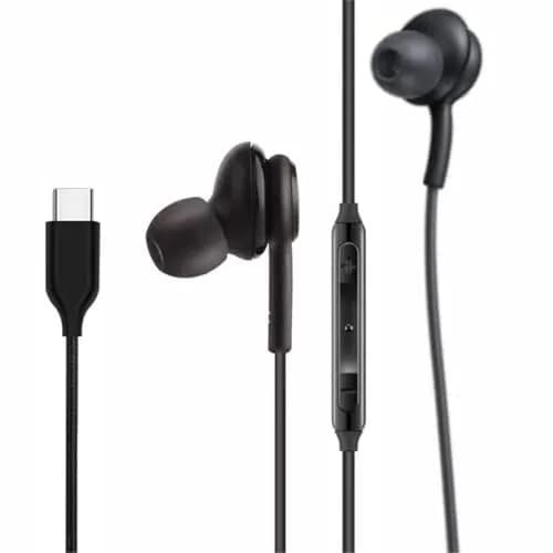 Bhvrtls Headphones 2026 Completely Upgraded Version USB-C | Stereo In-Ear Earbuds with Microphone & Remote thumbnail 1