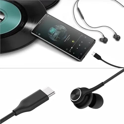 Bhvrtls Headphones 2026 Completely Upgraded Version USB-C | Stereo In-Ear Earbuds with Microphone & Remote thumbnail 2