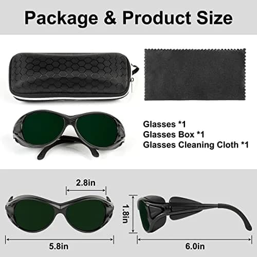 Dubofu Professional Red Light Therapy Glasses, Eye Protection for Red & Near Infrared Light Therapy, OD3+ Comfortable Goggles for Red Light Panel & Infrared Therapy thumbnail 9