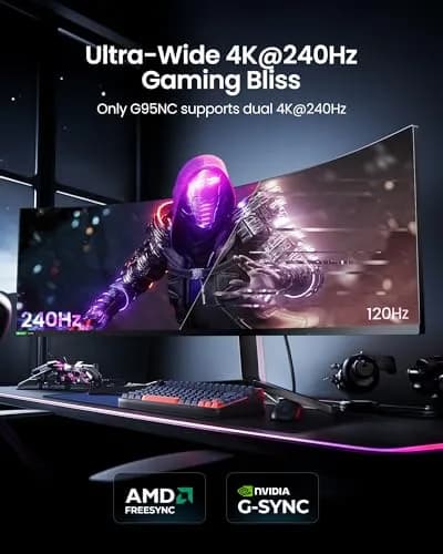 Silkland 54Gbps 16K DisplayPort Cable 2.1, 3.3FT | VESA Certified 16K Support for Gaming & High-Res Monitors thumbnail 4