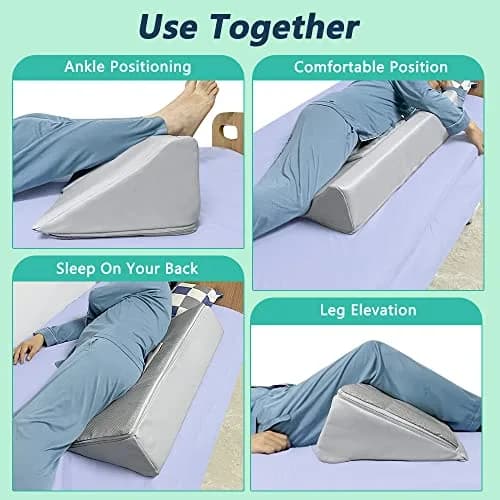 Mistuki U-Shaped Turning Wedge Body Positioner 35" (88.9 cm) | Aids Post-Surgery Recovery & Prevents Bedsores thumbnail 5