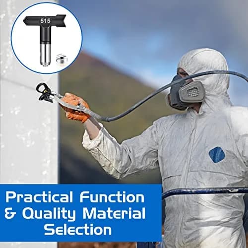 Zhengmy Airless Paint Sprayer Tips 12 Pcs (109-517, 621-623) | 1/4 Inch Thread Reversible Spray Nozzles thumbnail 6