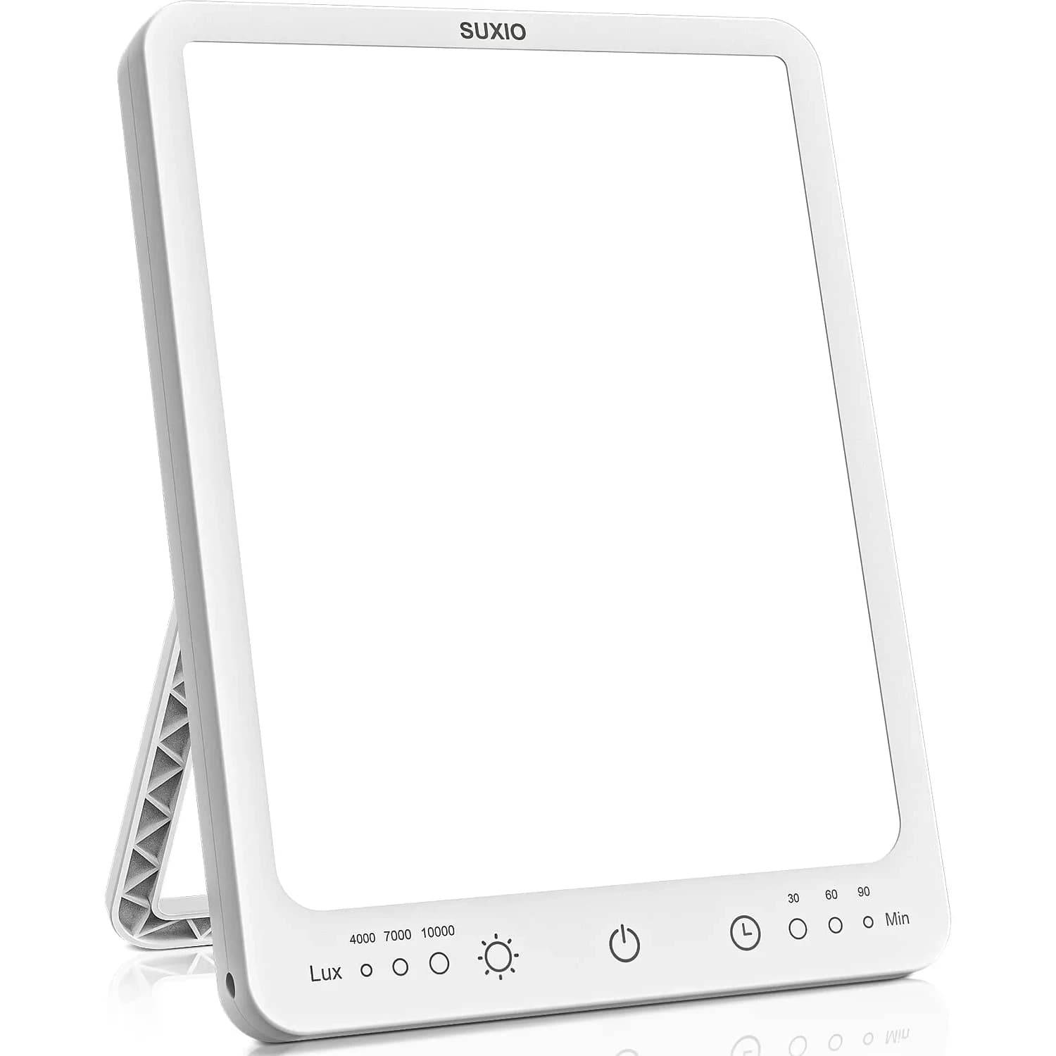 SUXIO Light Therapy Lamp 10000 Lux | 3 Modes, 3 Timers, Touch Control, USB Powered