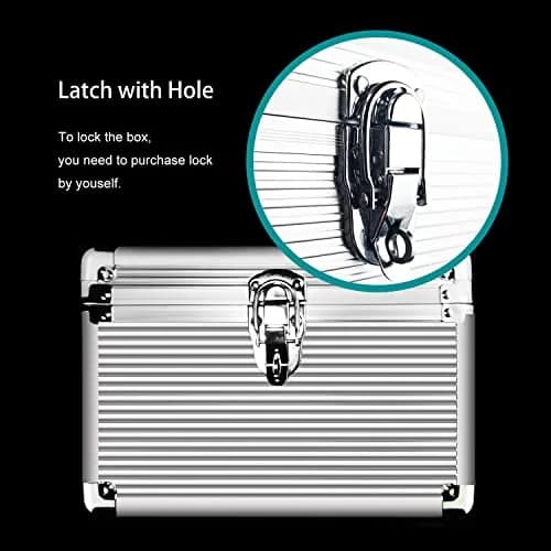 GLOTRENDS B6 6-Slot 3.5 Inch Internal Hard Disk Storage Box | IP65 Water Resistant HDD Organizer thumbnail 5