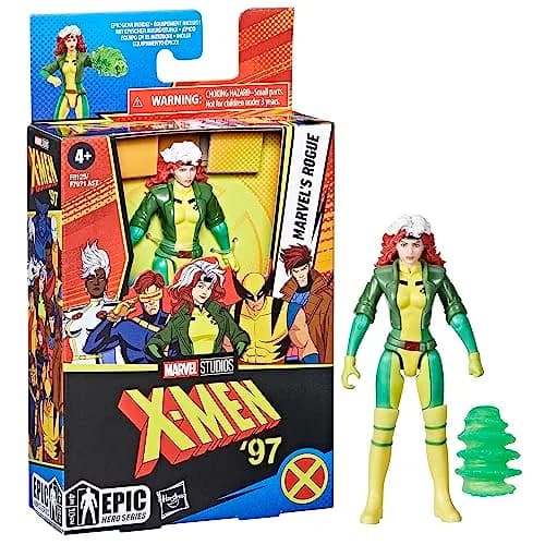 Marvel Epic Hero Series Rogue Action Figure 4-Inch (10.16 cm) | X-Men Superhero Toy thumbnail 2