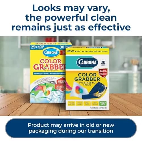 Carbona Color Grabber Sheets 30 Count | Prevents Color Runs & Dye Transfer thumbnail 9