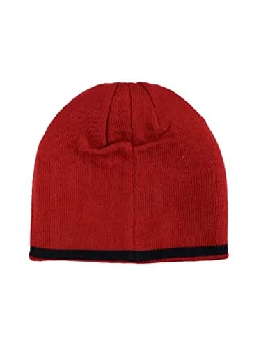 Tommy Hilfiger Boy's Sporty Stripe Reversible Beanie Scarlet Sage | Kids Sizes 4-7, 8-16 thumbnail 3