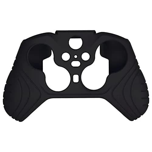 PlayVital Samurai Edition Anti Slip Silicone Case Cover for Xbox Elite Series 2 & Core Controllers with Thumb Grips - Black (1 pc) thumbnail 3