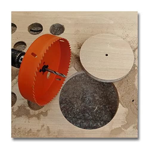 VIKITON 6 inch Hole Saw for Wood, Metal, Plastic & Drywall | Bi-Metal Construction, 152mm Diameter thumbnail 3