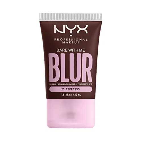 NYX PROFESSIONAL MAKEUP Bare With Me Blur Skin Tint Foundation Espresso 30ml (1.01 Fl Oz) | Matte Blurred Finish thumbnail 1