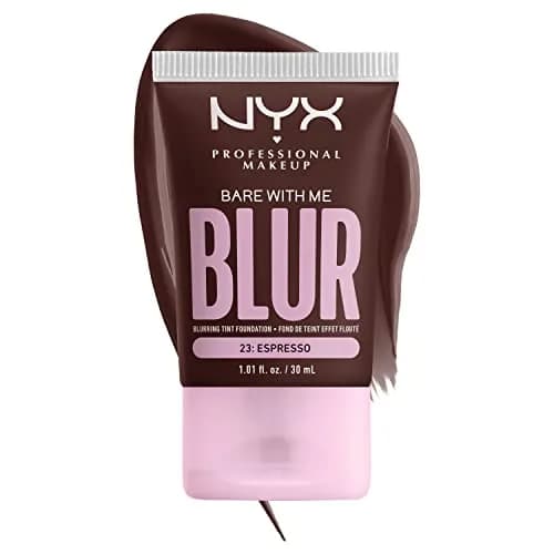 NYX PROFESSIONAL MAKEUP Bare With Me Blur Skin Tint Foundation Espresso 30ml (1.01 Fl Oz) | Matte Blurred Finish thumbnail 7