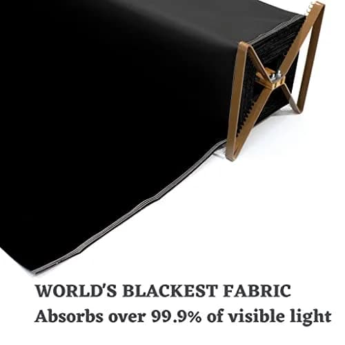 The Black Market Musou Black Fabric KIWAMI Backcoated A4 | World's Blackest Fabric for Photography & Art thumbnail 2