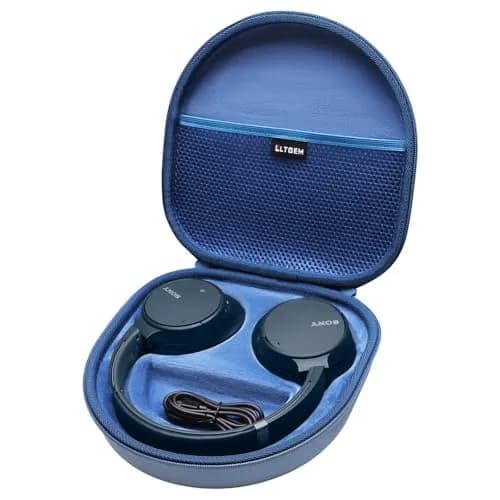 L LTGEM Case for Sony WH-CH720N/WH-CH520 Noise Canceling Wireless Headphones Blue | Hard Travel Cover thumbnail 1