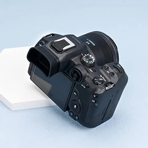 JJC Silicone Eyecup Viewfinder for Canon EOS R7 Camera with Extended Design | Dust & Light Blocker thumbnail 8