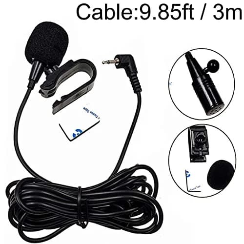 MICMXMO 3.5mm Car Microphone with 3m Cable | Omni-Directional for Clear Hands-Free Calls thumbnail 3