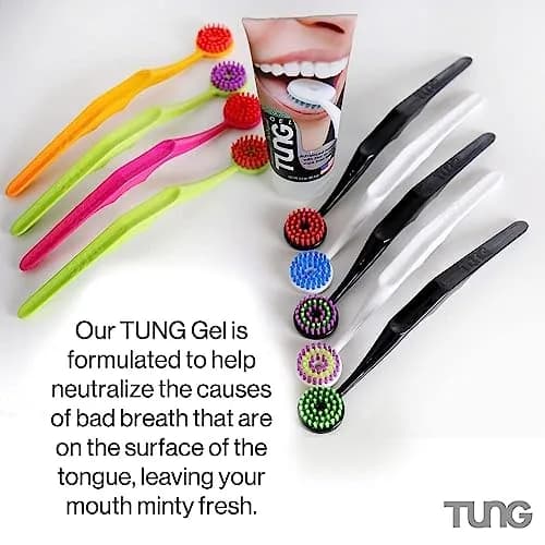 Peak Essentials The Original Tung Gel Fresh Mint Tongue Cleaner 2 x 3oz (85g) | Fights Bad Breath thumbnail 6