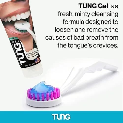 Peak Essentials The Original Tung Gel Fresh Mint Tongue Cleaner 2 x 3oz (85g) | Fights Bad Breath thumbnail 5