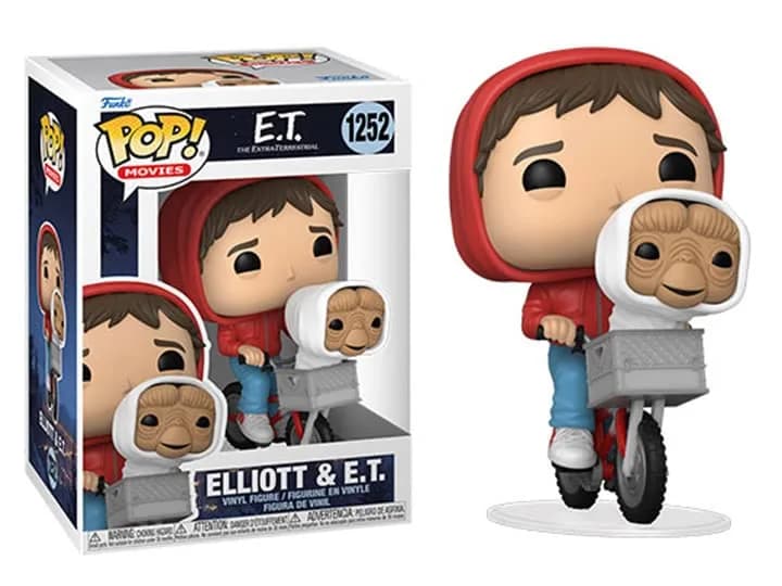 Funko POP E.T. The Extra-Terrestrial - Elliot with E.T. in Basket | 3.75 inches Vinyl Collectible thumbnail 2