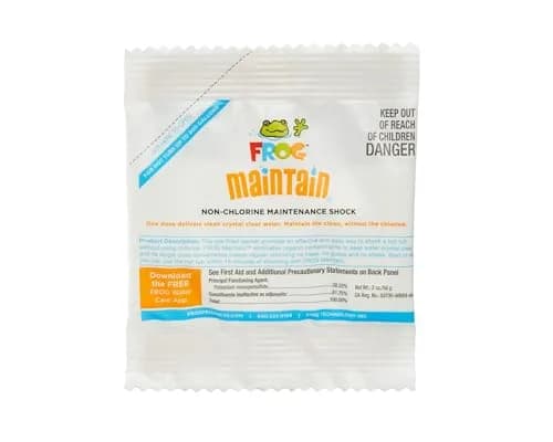 FROG Maintain Non-Chlorine Hot Tub Shock 1 Pack | Crystal Clear Water, Hassle-Free thumbnail 1