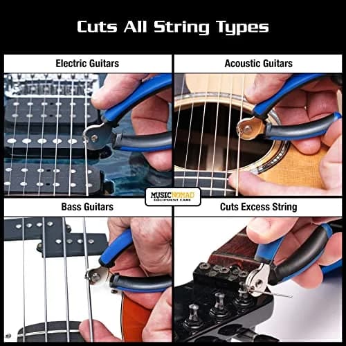 MusicNomad Grip ONE Guitar String Winder, Cutter & Pin Puller (MN223) | All-in-One Tool for Guitars, Basses, Ukuleles thumbnail 3