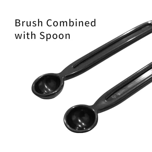 watchget Coffee Machine Cleaning Brush Set with Scoop, 2-Piece, 220mm Handle | Essential for Espresso Machine Maintenance thumbnail 5
