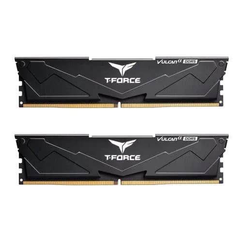 TEAMGROUP T-Force Vulcan Alpha DDR5 RAM 32GB (2x16GB) 5600MHz CL40 Desktop Memory Module | AMD Optimized thumbnail 1