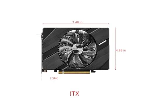 ASRock Intel Arc A380 Challenger ITX 6GB OC | Compact 1080p Gaming & Media thumbnail 2