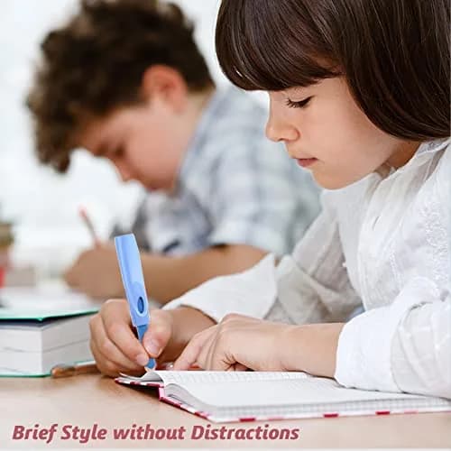 OSteed Pencil Grip, Extender & Cap 3 In 1 | Multi-Functional, Food-Grade Silicone, 6 Pcs thumbnail 7