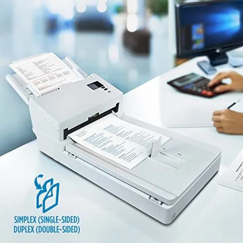 Visioneer Xerox FD70 Scanner, USB Duplex Flatbed Office Document Scanner for PC and Mac, 70 PPM, 120 Page ADF | High-Speed Duplex Document Scanner thumbnail 5
