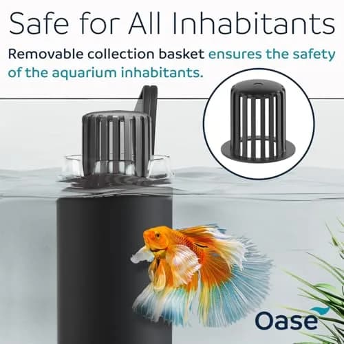OASE CrystalSkim 600 Surface Skimmer for Freshwater and Marine Aquariums | Compact Internal Filter for Film Oil and Debris Removal thumbnail 7