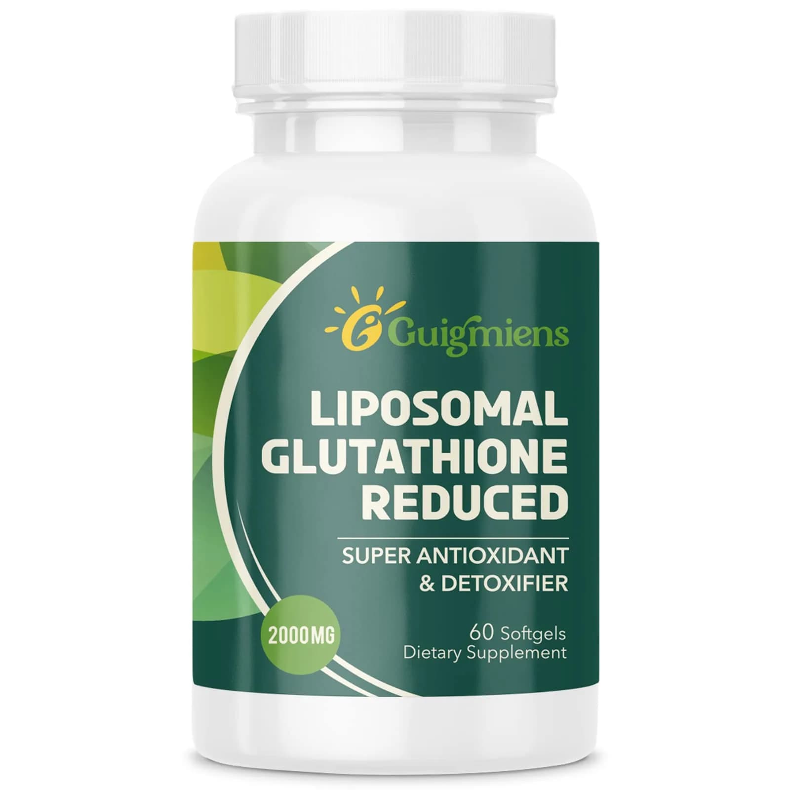 Guigmiens Liposomal Glutathione 2000 MG | Antioxidant Support for Bright Skin - main product image