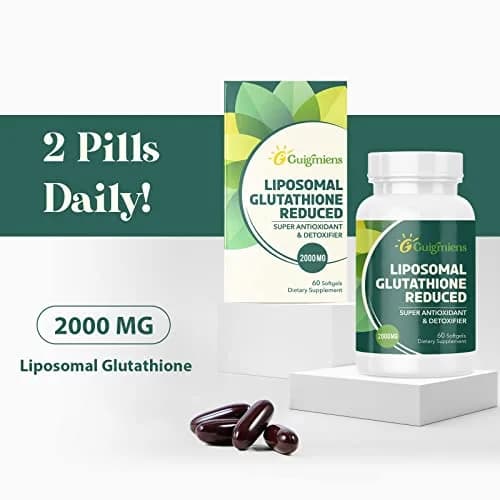 Guigmiens Liposomal Glutathione 2000 MG | Antioxidant Support for Bright Skin thumbnail 7