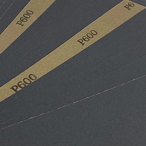 AutKerige 30PCS Sanding Sheets 9 x 11 Inch | Assorted Grit 400-2000 Silicon Carbide Wet Dry Sandpaper for Wood Metal Ceramic Auto Polishing thumbnail 3