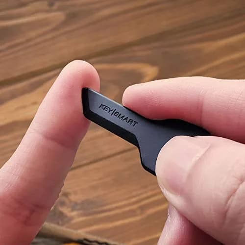 KeySmart Safe Box Opener Black | Key-Shaped Package Opener with Finger Protection for Keychain & KeySmart thumbnail 5