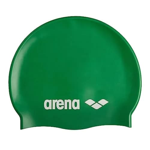 Arena Classic Unisex Silicone Swim Cap for Women and Men | Hydrodynamic, Durable & Comfortable thumbnail 1