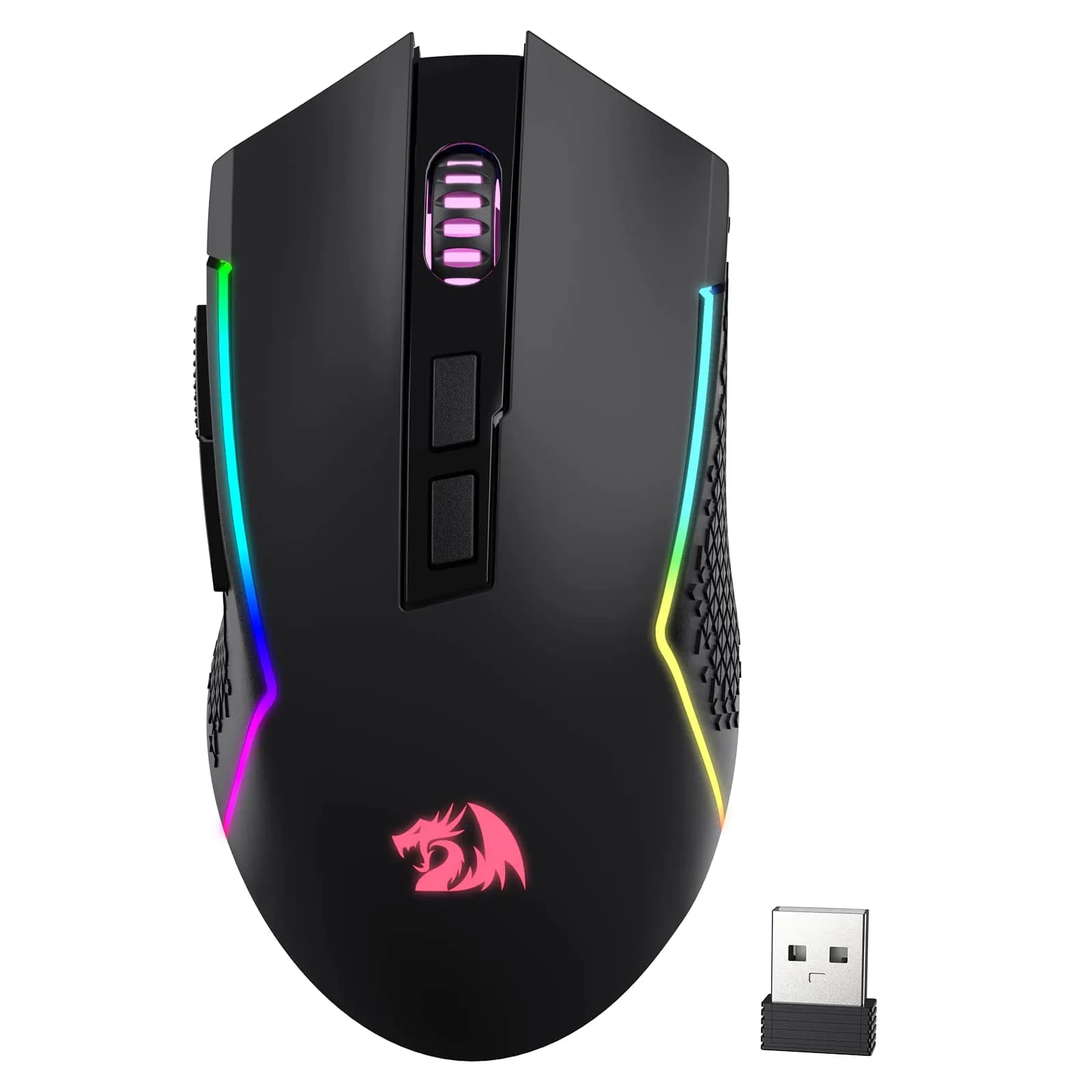 Redragon M693 Wireless Gaming Mouse 8000 DPI, 7 Macro Buttons, 3-Mode Connection | PC & Mac Gaming Mouse - main product image
