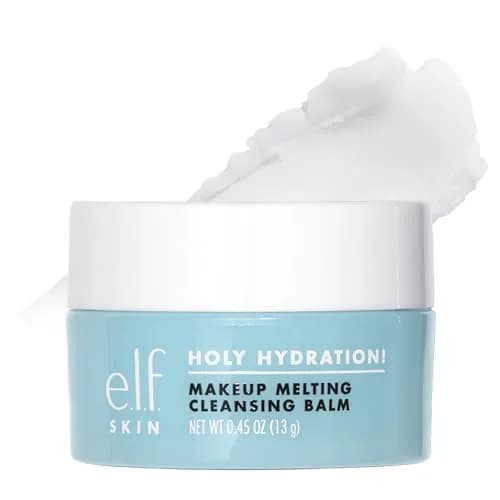 e.l.f. SKIN Mini Holy Hydration Makeup Melting Cleansing Balm 110ml (0.45 Oz) | Melts Makeup & Hydrates Skin thumbnail 1