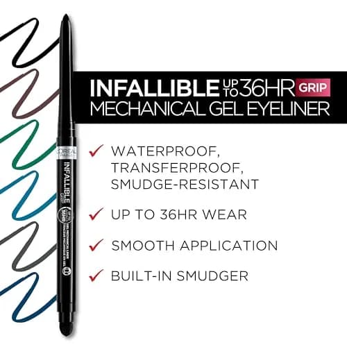 Beco Gel Eyeliner Pencil Brown Denim | Smudge-Resistant Waterproof 36HR Wear thumbnail 6
