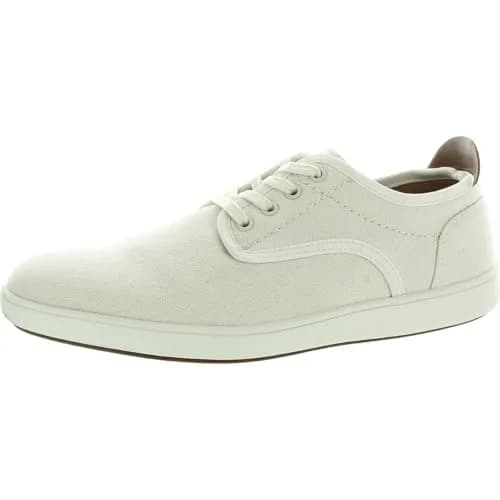 Steve Madden Fenta Men's Lightweight Casual Sneakers Walking Shoes Cream Fabric 7.5 (27.5 cm) thumbnail 1