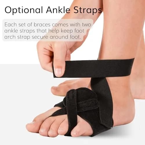 BraceAbility Pediatric Toe Walking Brace - Adjustable Foot Support for Kids, Cerebral Palsy, Autism, ADHD, Youth Neurological Disorders (Medium Pair) thumbnail 7
