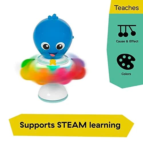 Baby Einstein Ocean Explorers Opus Spin & Sea Suction Toy | Ages 3 Months+ thumbnail 4